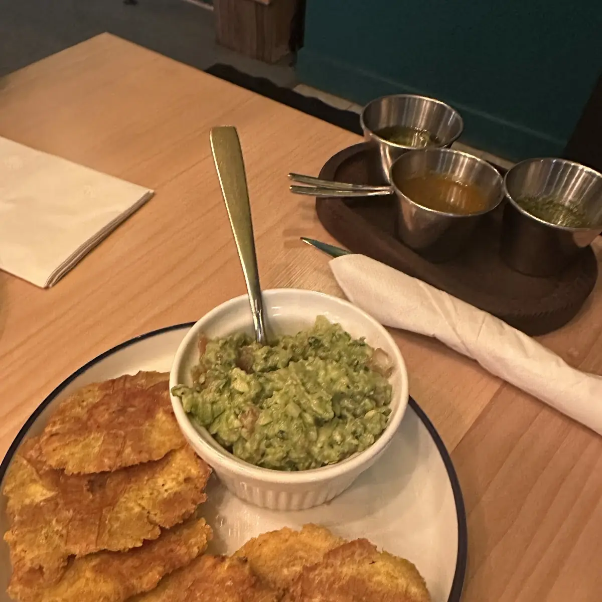 Green Plantains with Guacamole
