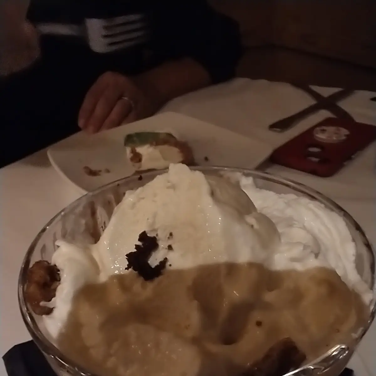 Walnut Brownie Sundae