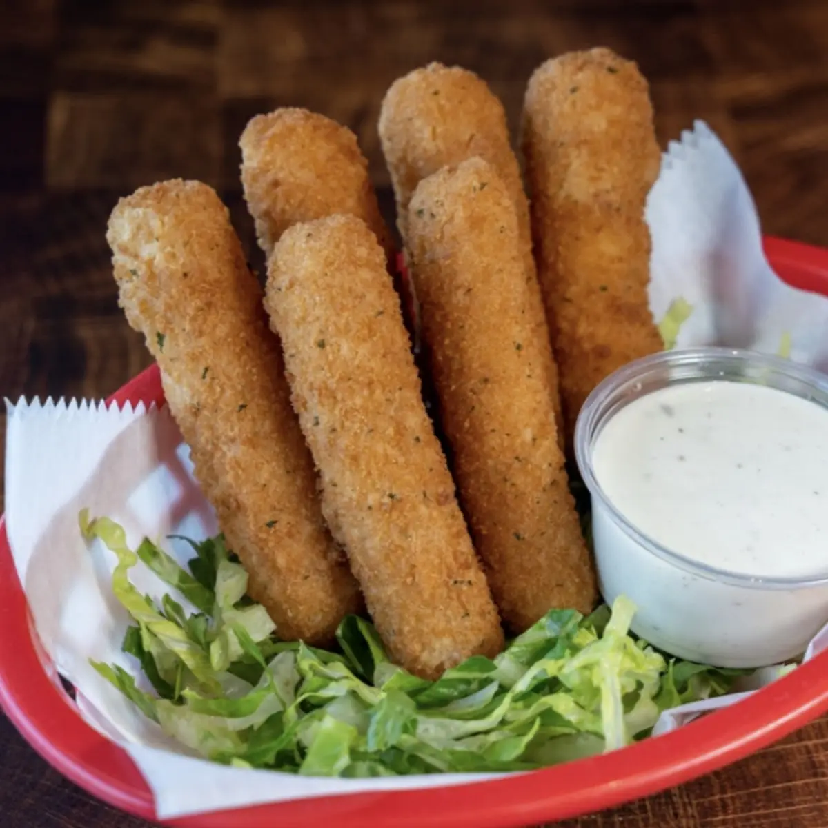 Cheese Sticks with Ranch