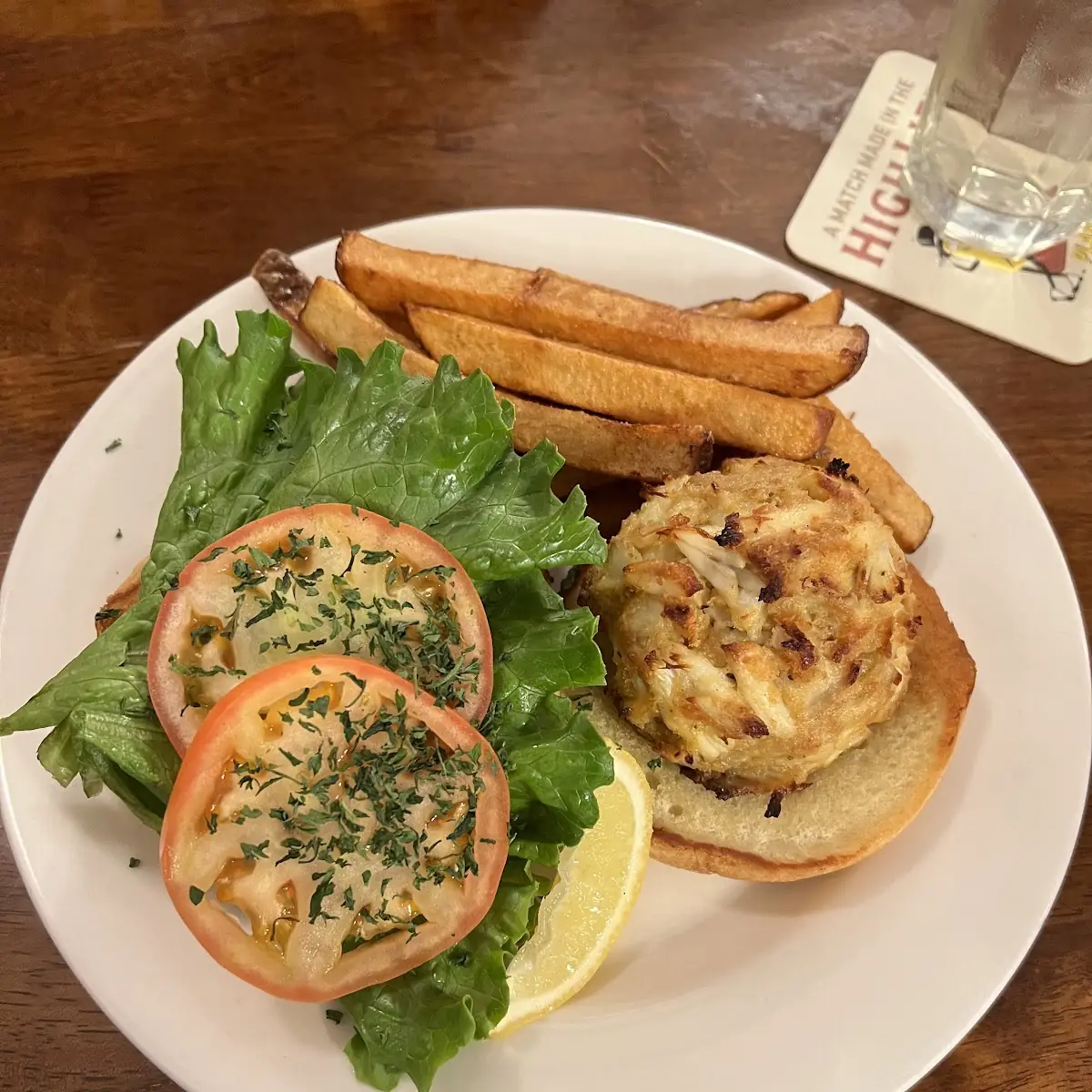 Crab Cake Sandwich