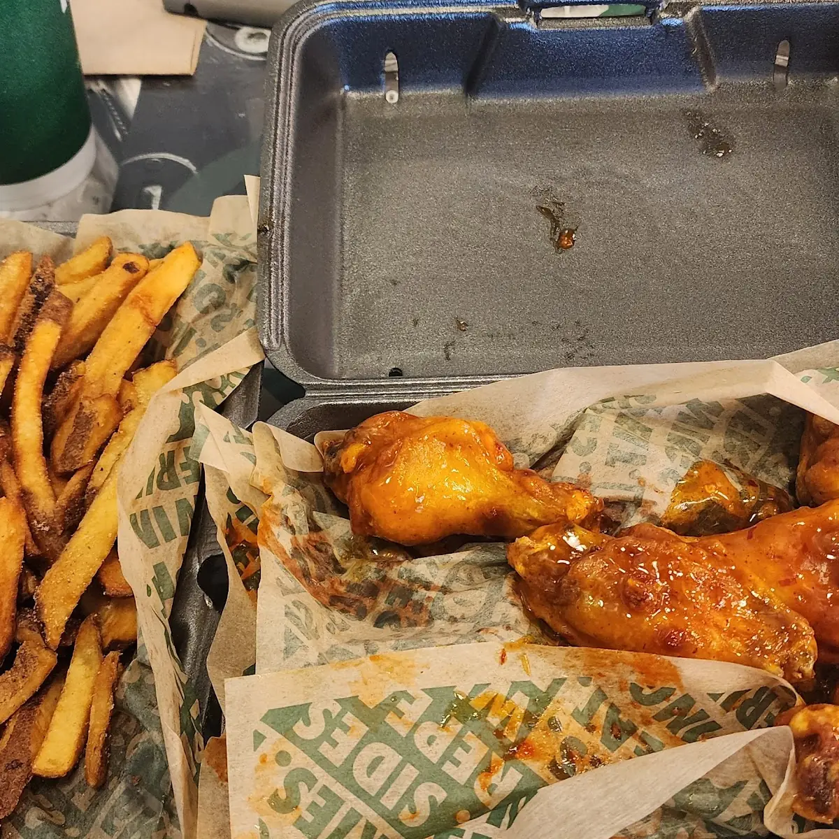 Mango Habanero Wings Combo