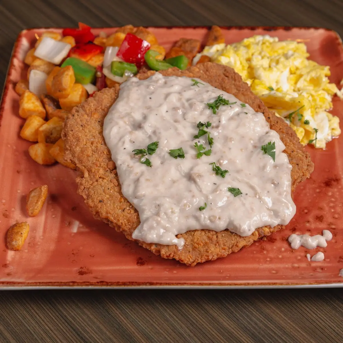 Chicken Fried Steak & Eggs
