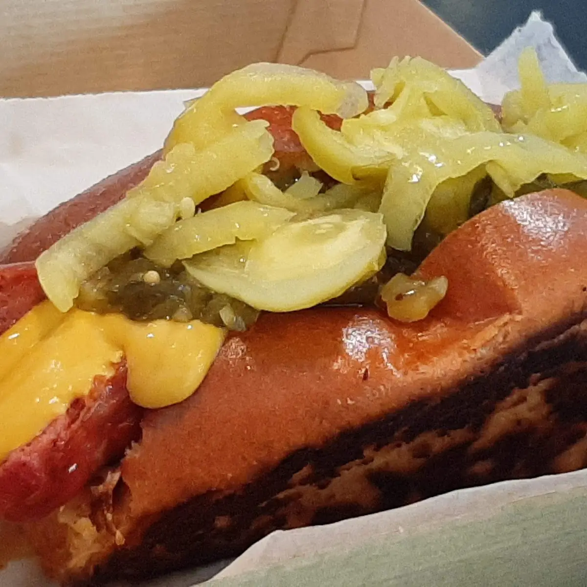 Grilled Hot Dog