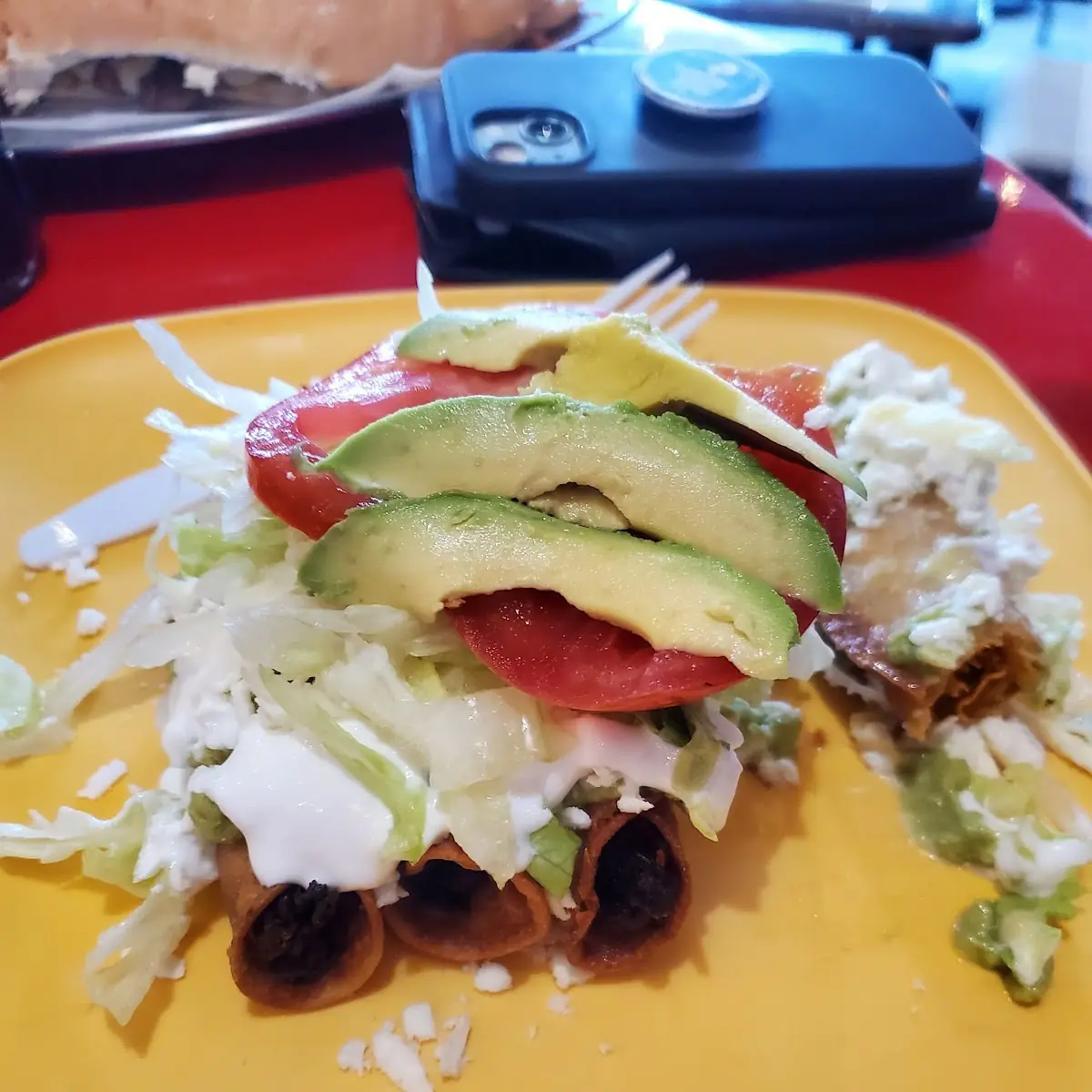Chicken Flautas