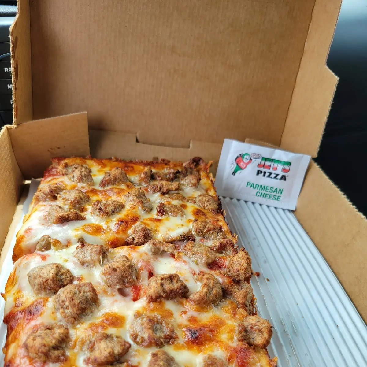 Deep Dish Sausage Pizza