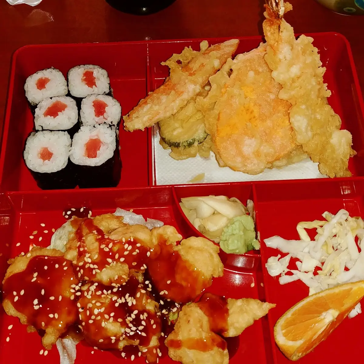 Sesame Prawns Bento Box