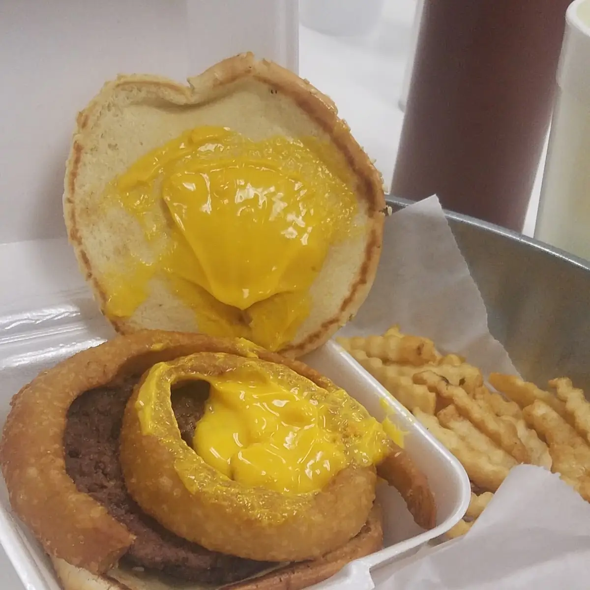 Cheddar Burger