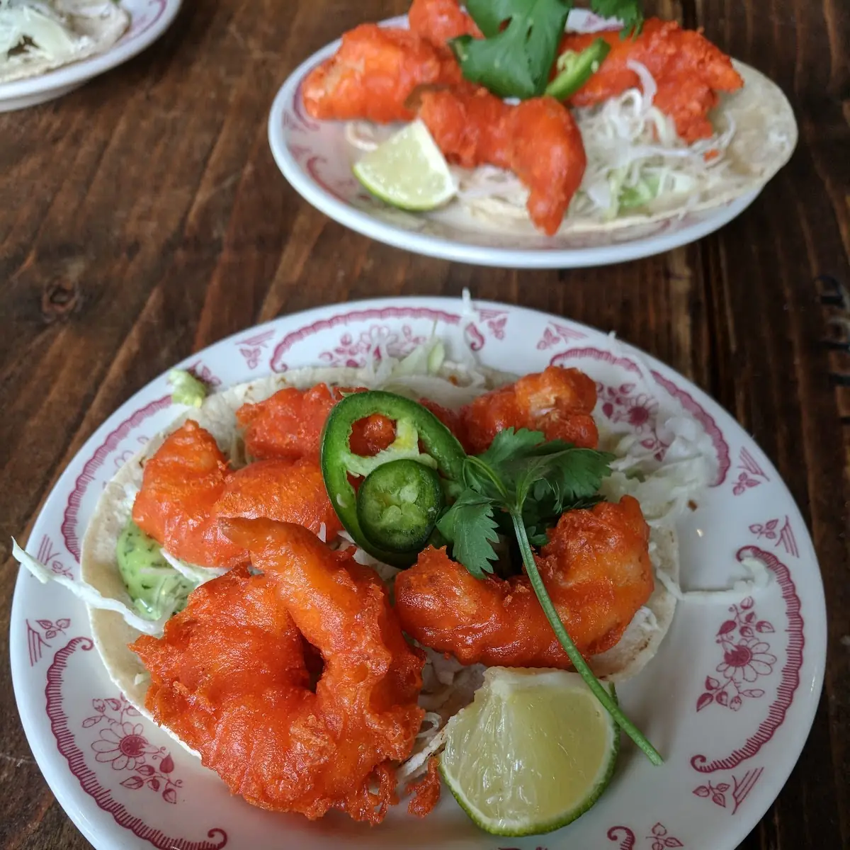 Tempura Shrimp Tacos