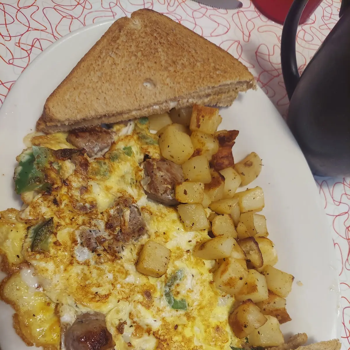 Cheese Steak Omelette