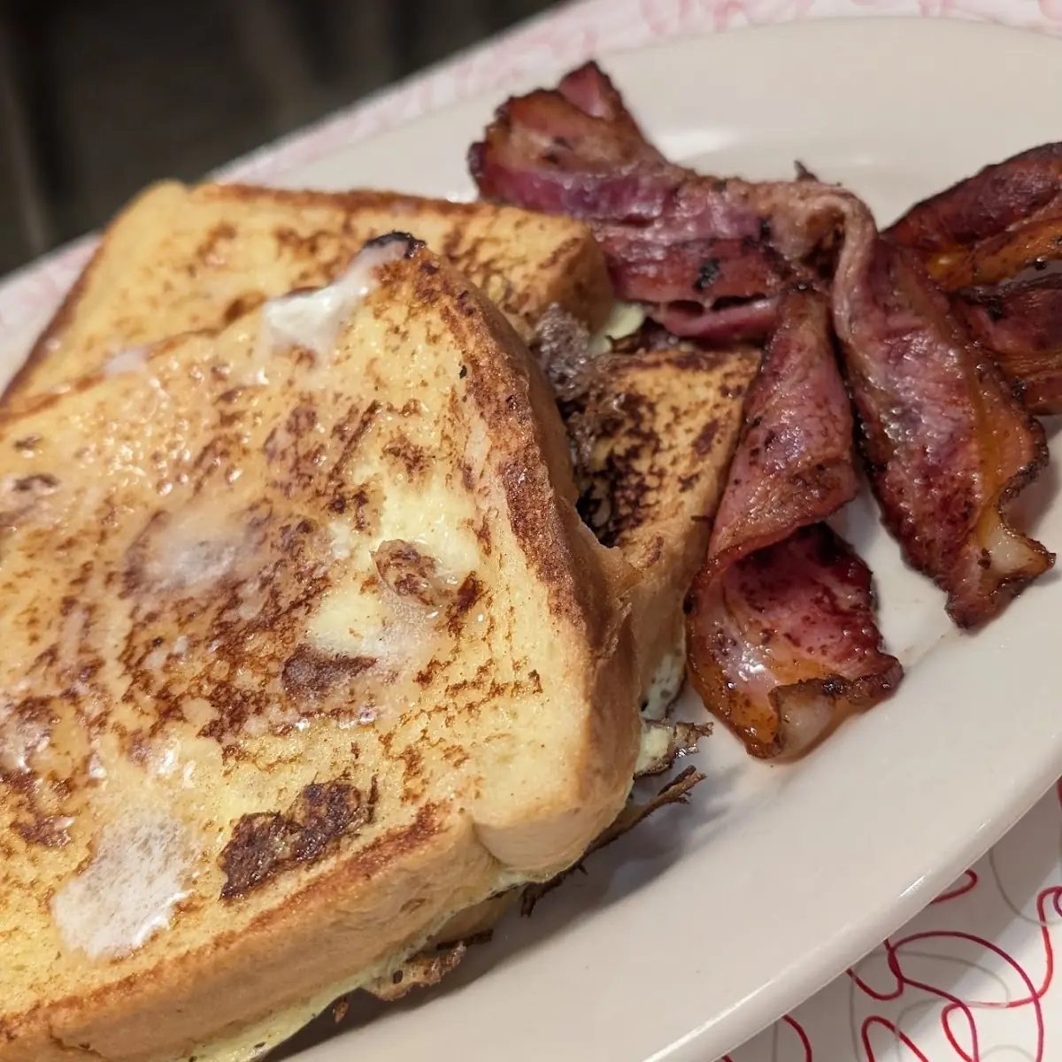 French Toast with Bacon