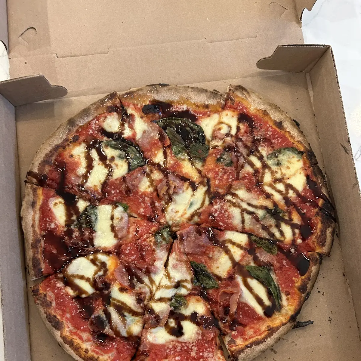 Bourbon Steak Tips Pizza