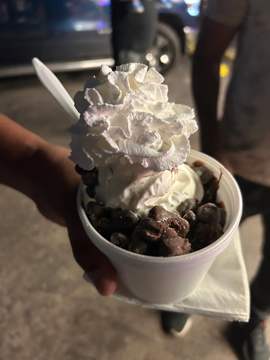 Chocolate Brownie with Ice Cream