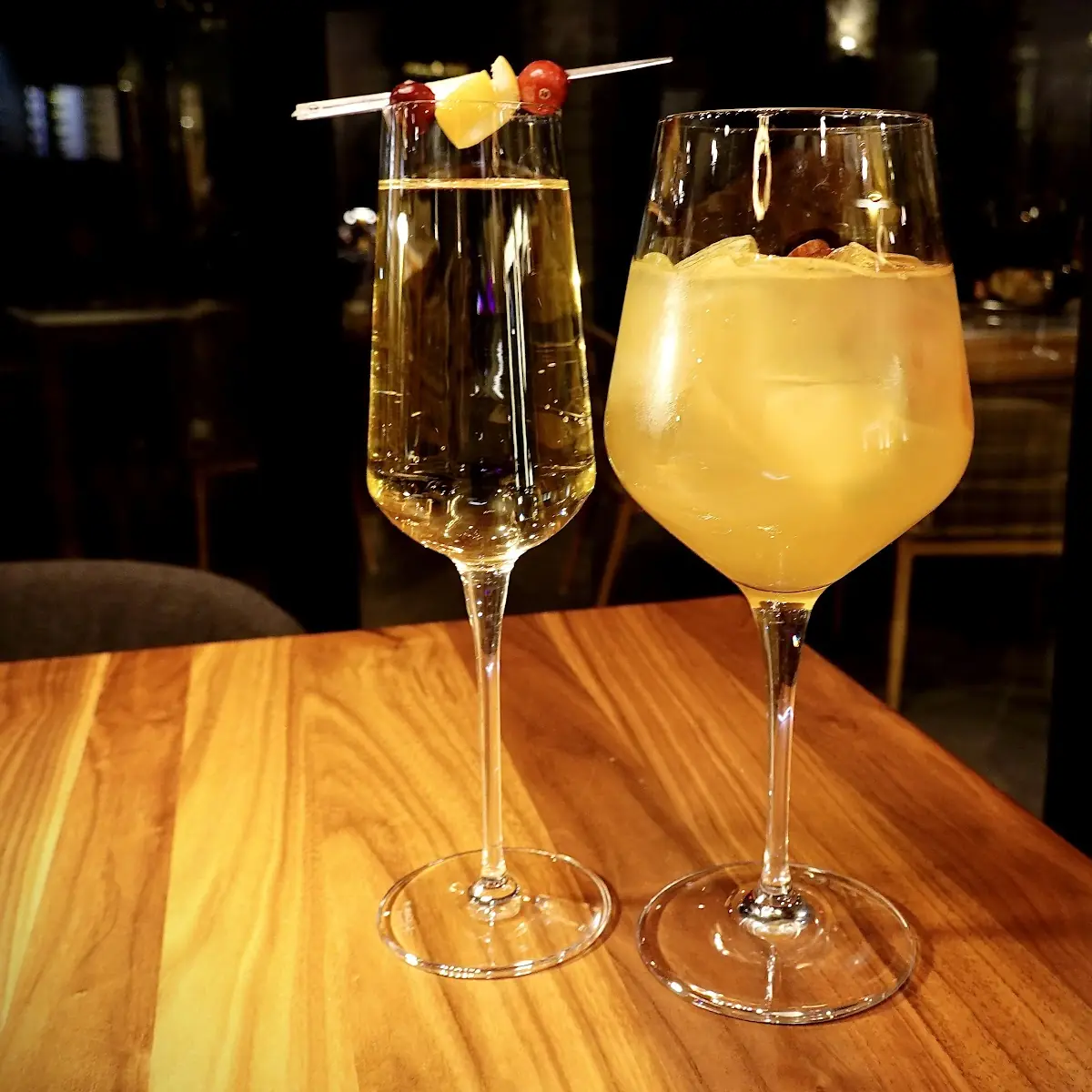 White Cranberry Mimosa