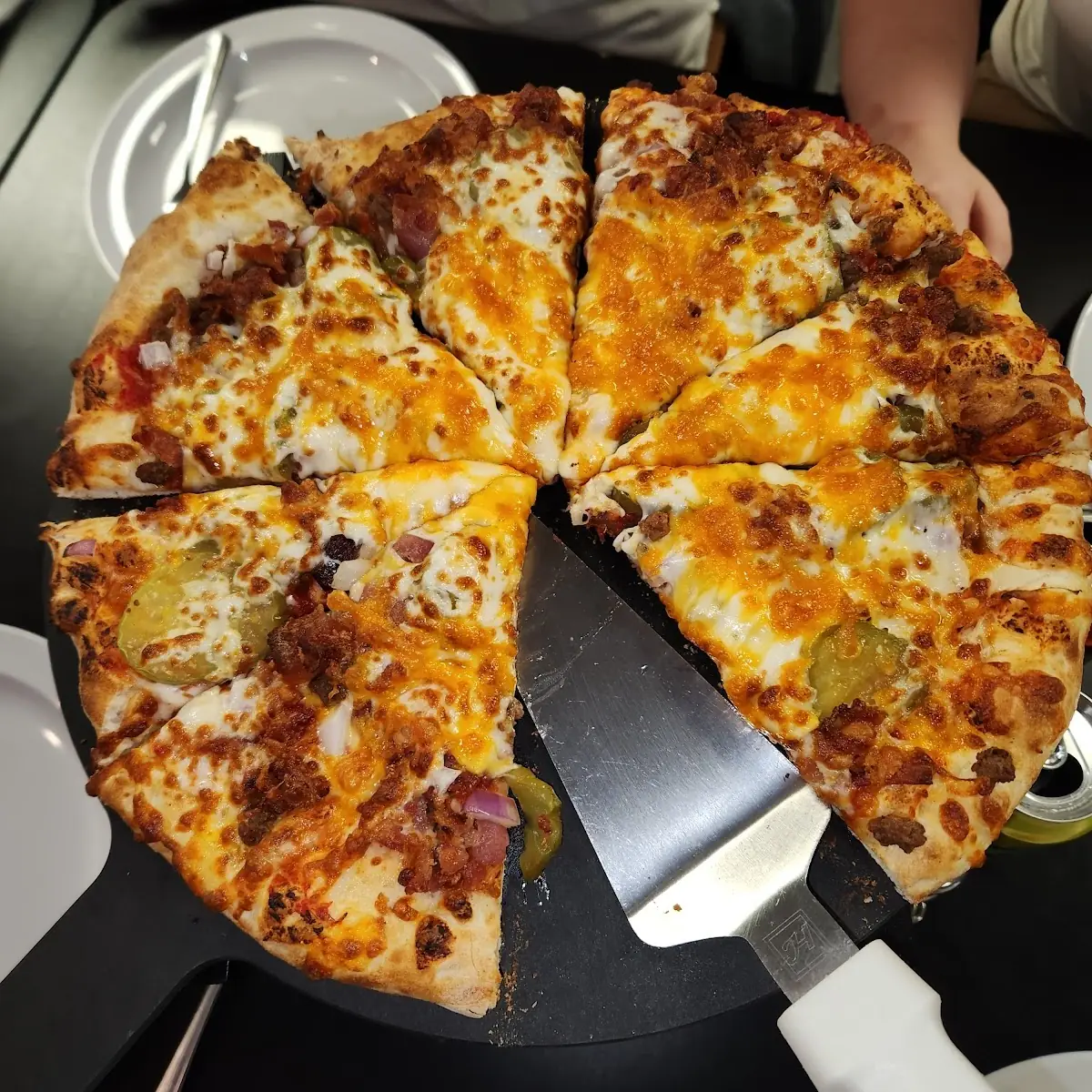 Bacon Cheeseburger Pizza