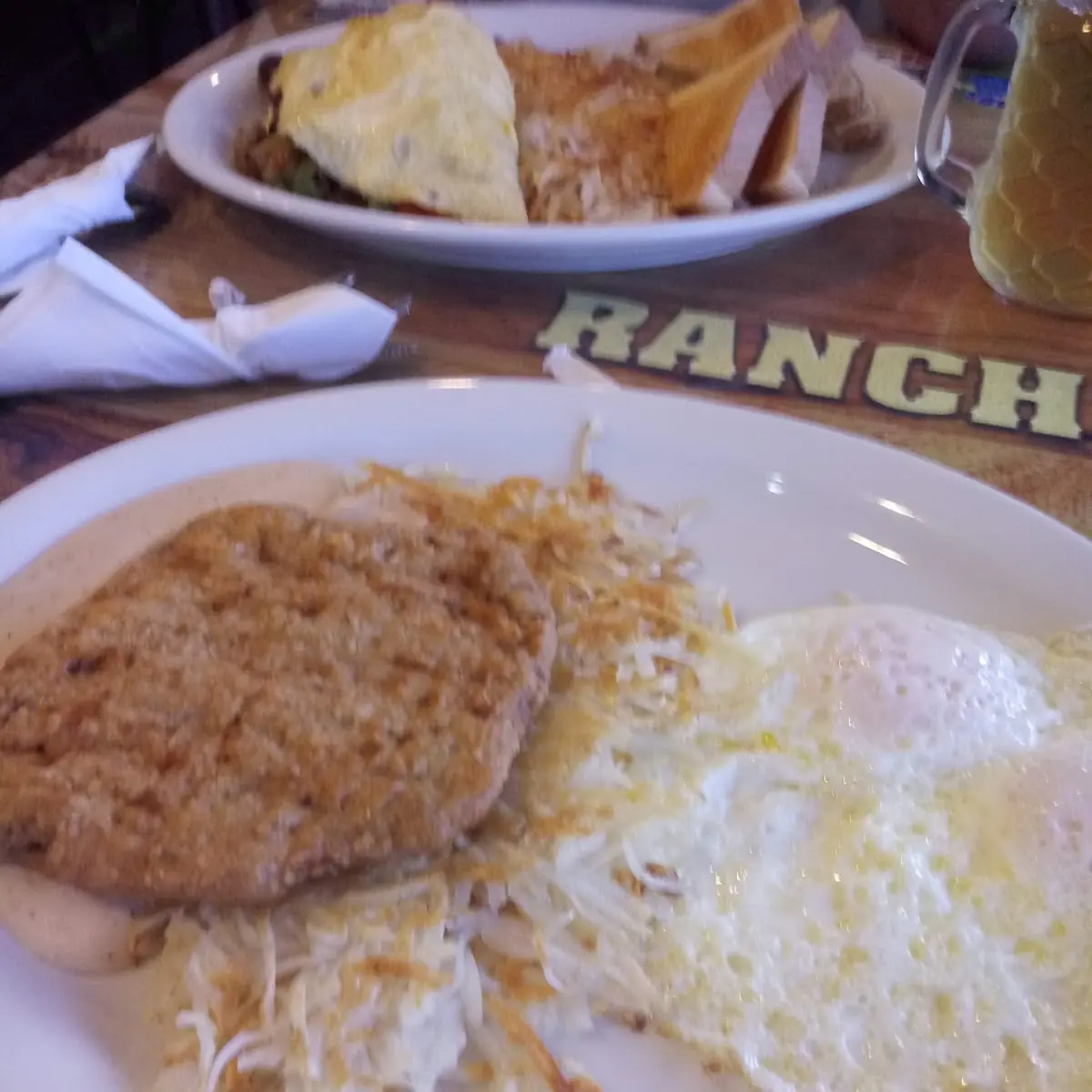 Chicken Fried Steak & Eggs