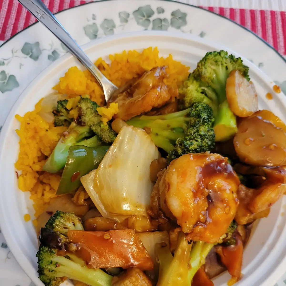 Szechuan Shrimp Lunch Special