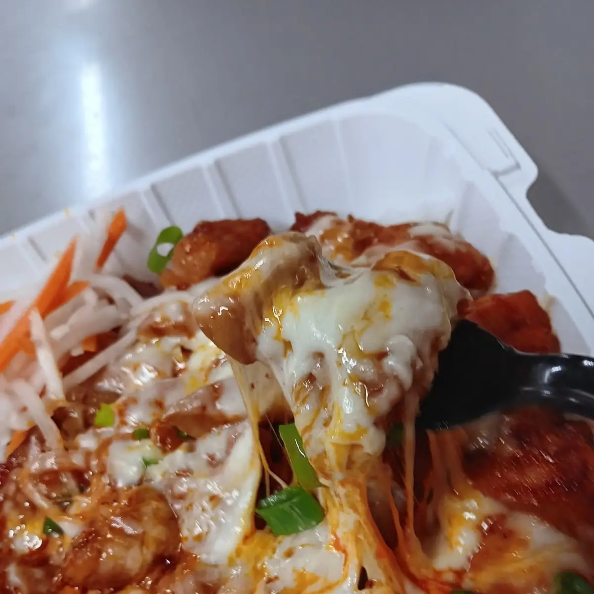 Buldak Chicken w Mozzarella Cheese