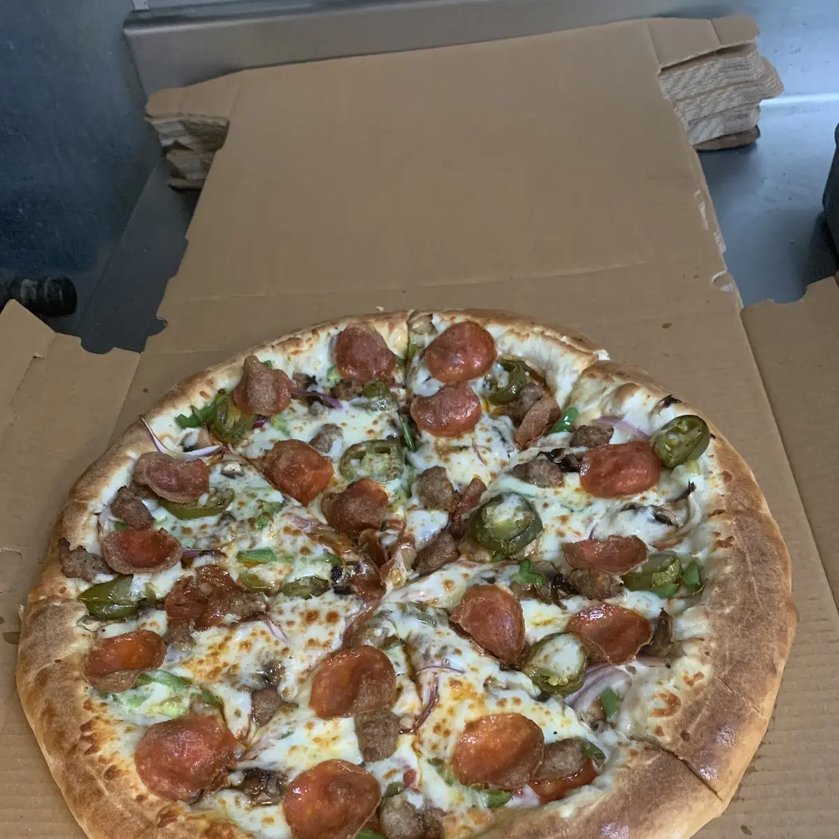 Supreme Stuff Crust Pizza