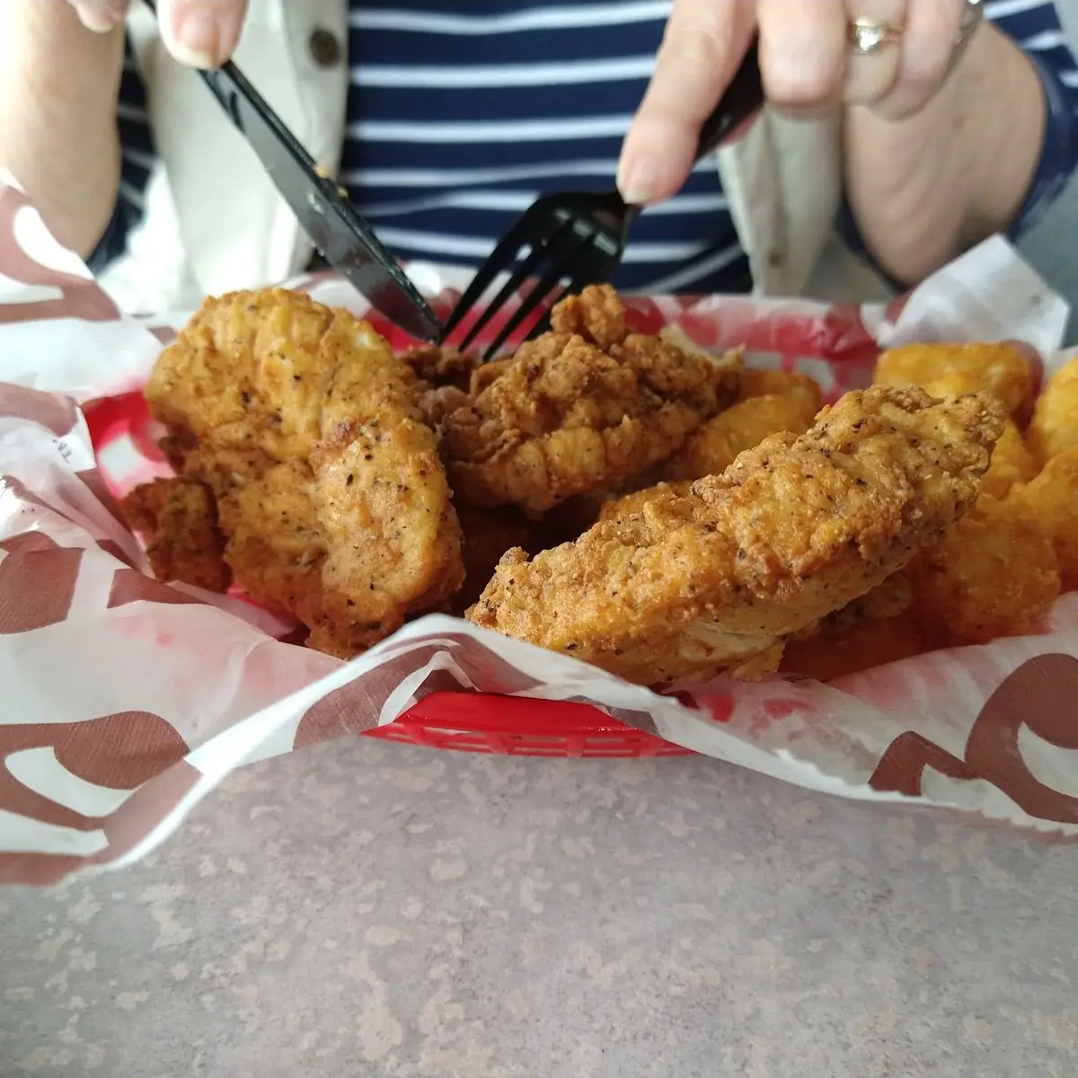 Chicken Nuggets with Fries