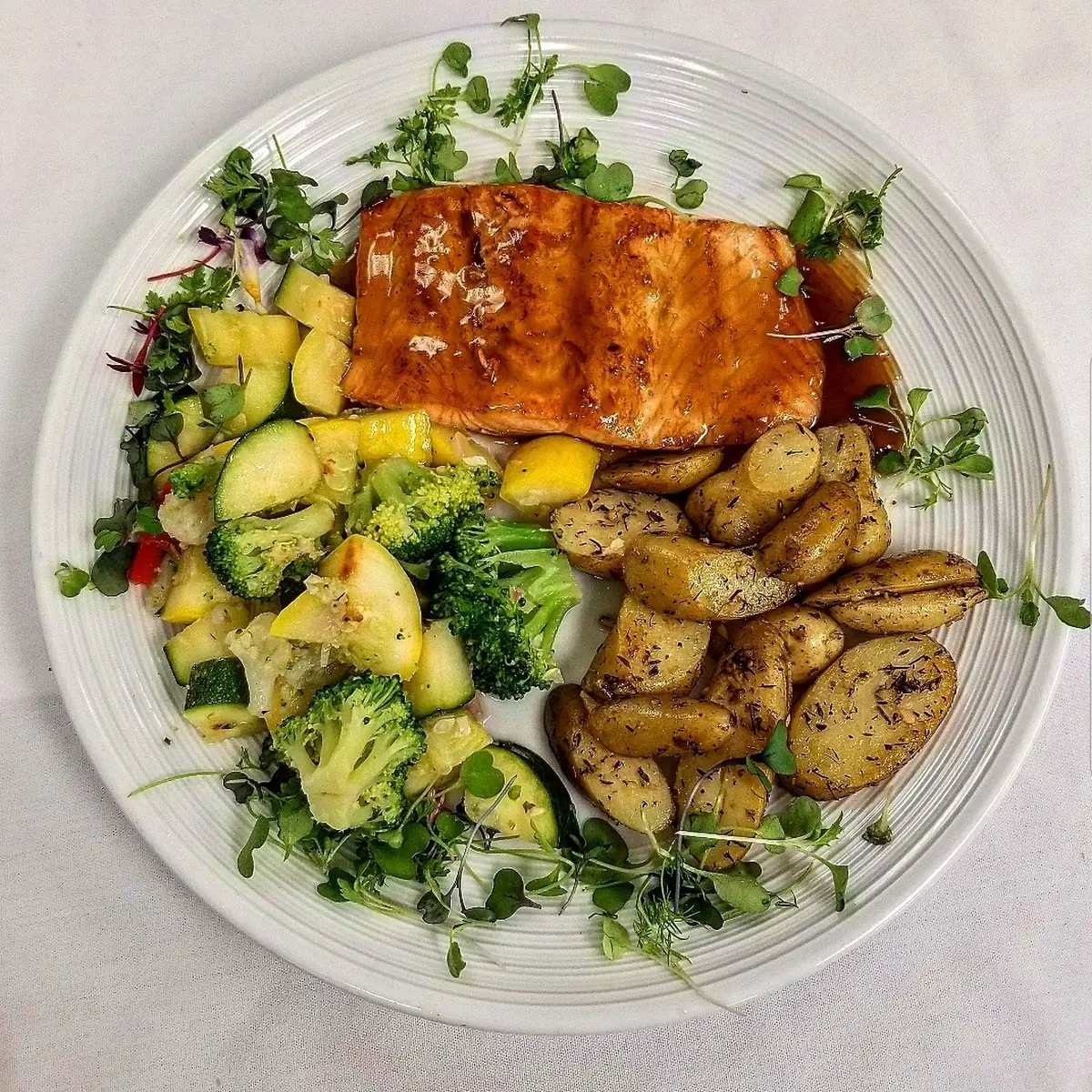 Maple Glazed Salmon