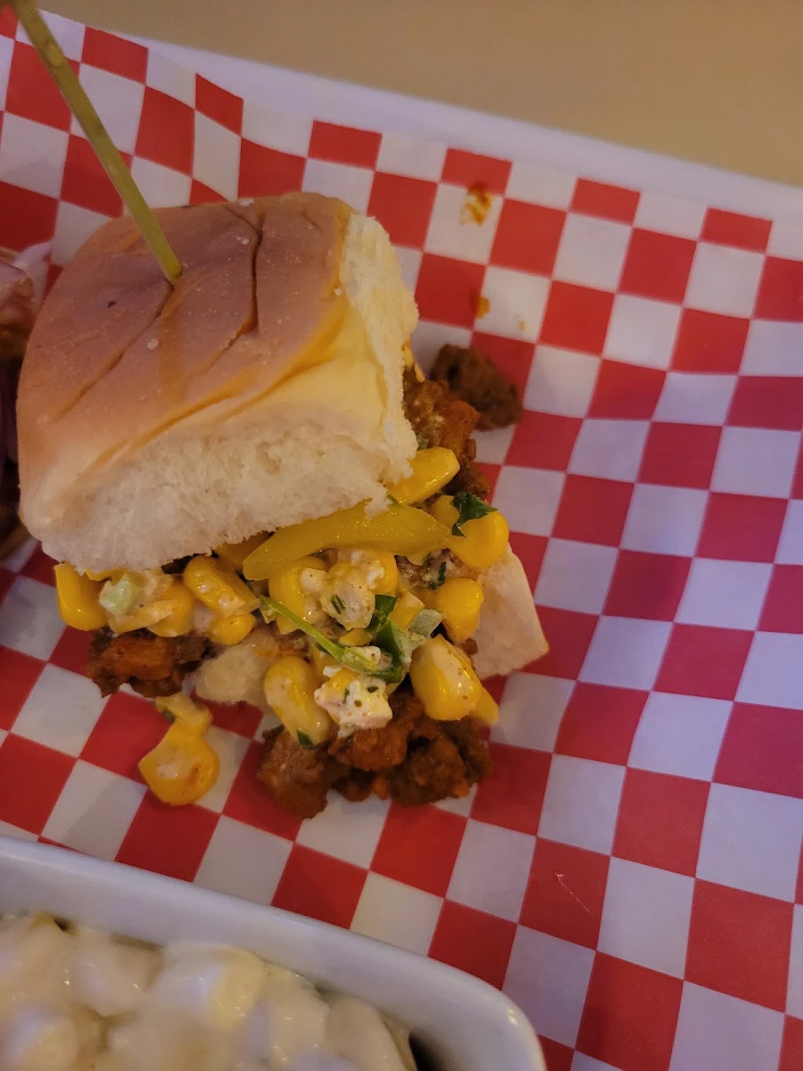 Chorizo and Sweet Potato Slider