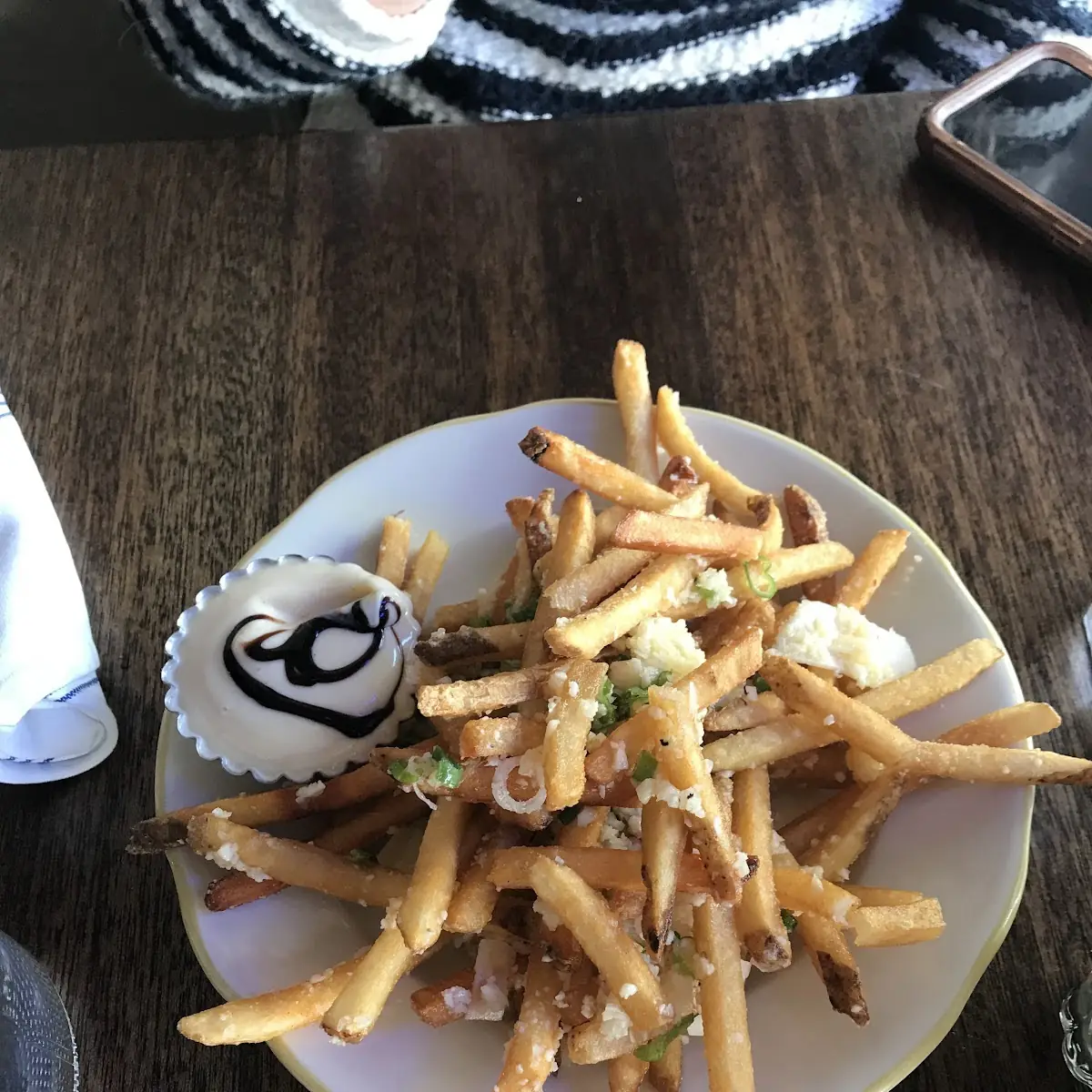 Garlic Parm Truffle Fries