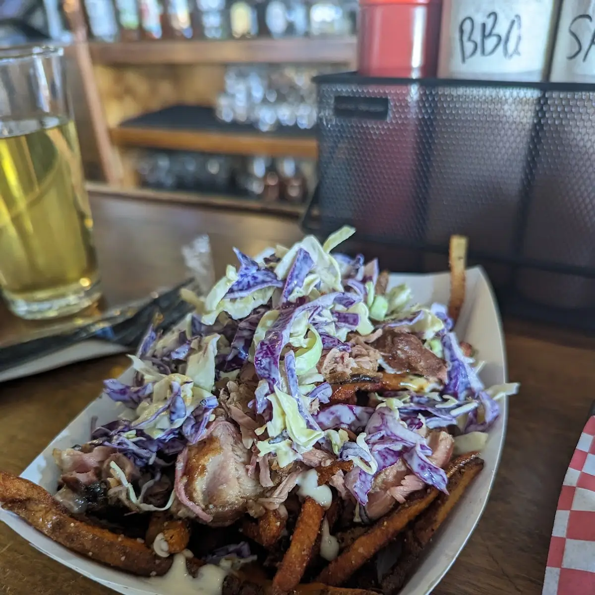 Loaded Fries with Brisket Plate