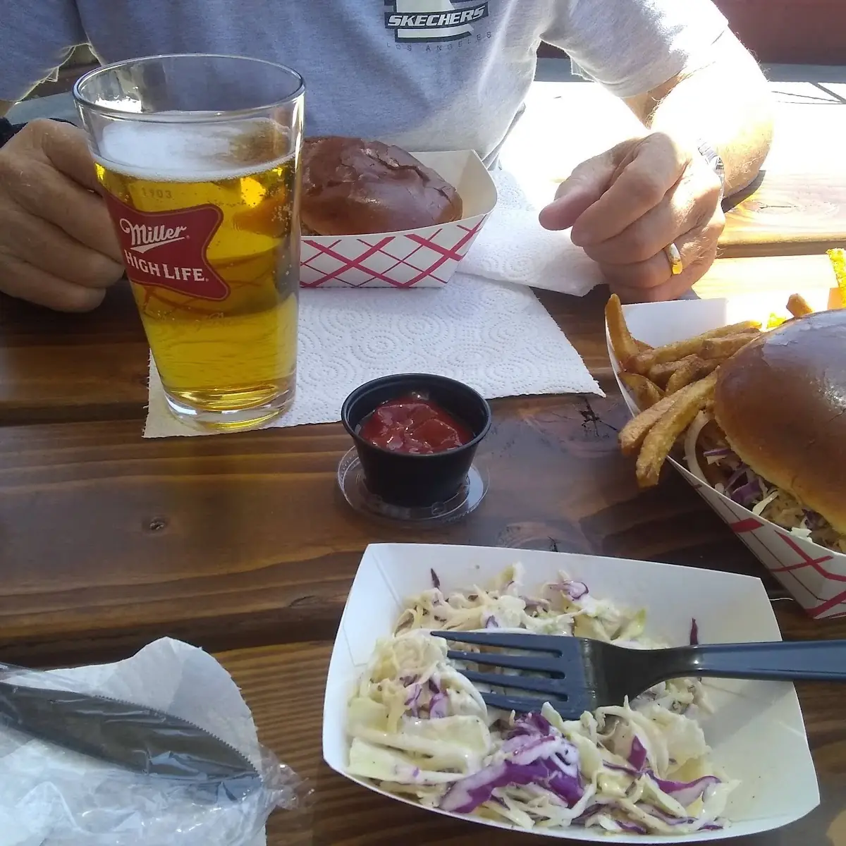 Smoked Pulled Pork Sandwich