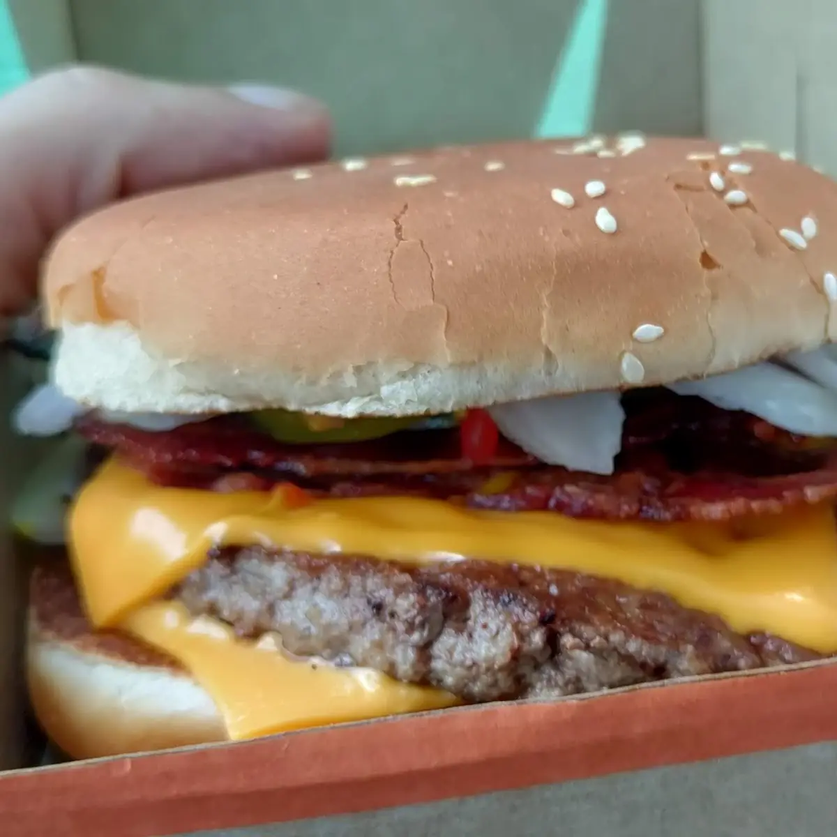 Bacon and Cheese Burger