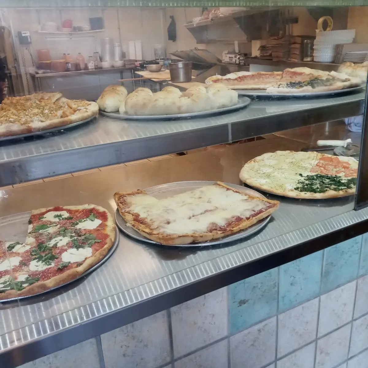 Different Pizza Slices