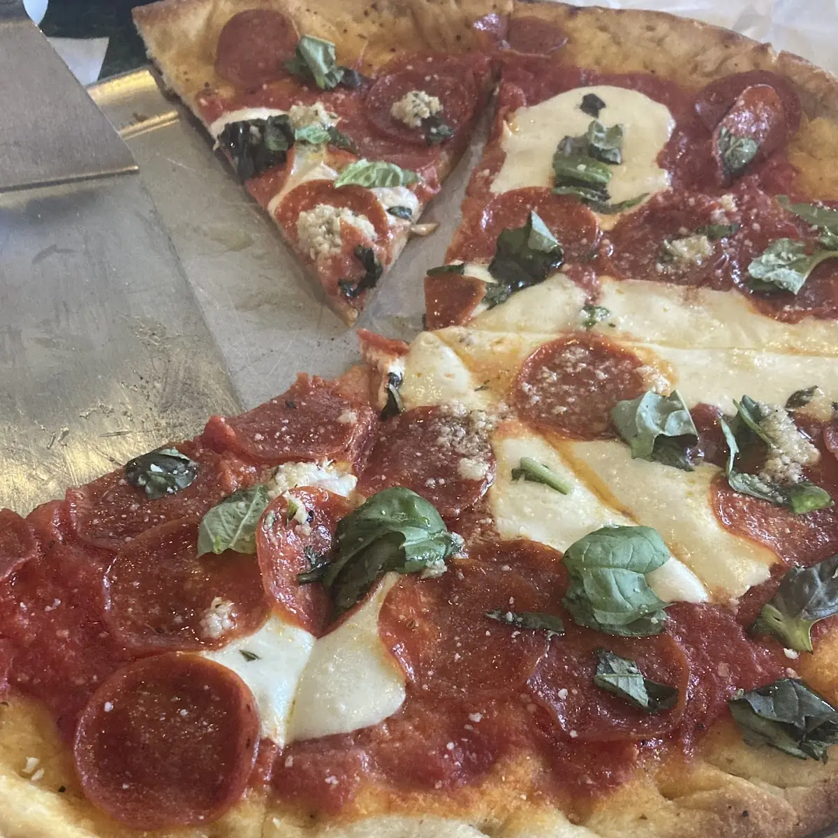 Pepperoni Margherita Pizza