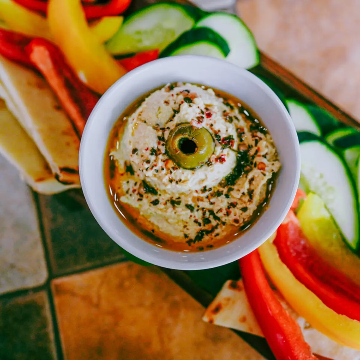 Hummus Plate