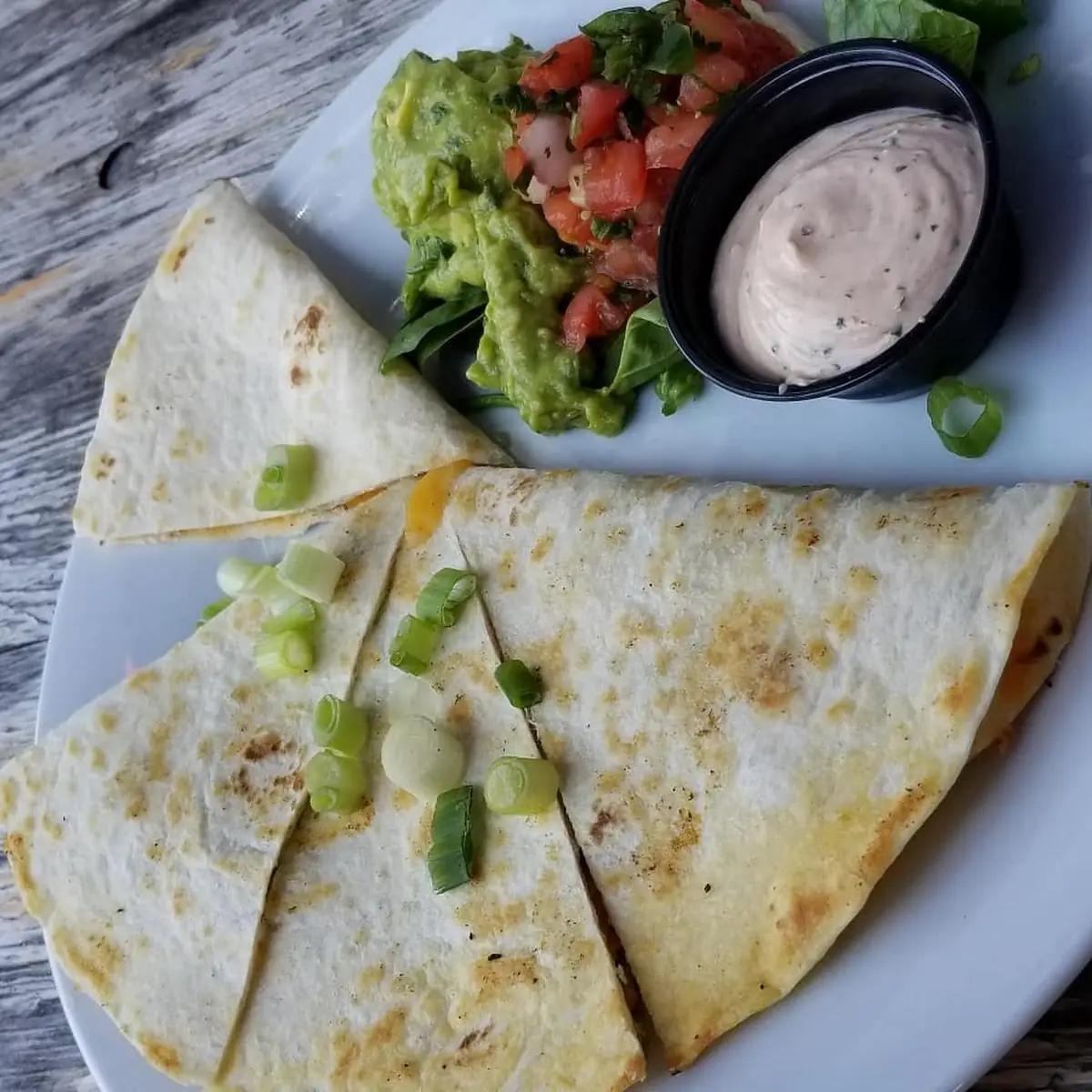 Shrimp & Chorizo Quesadilla