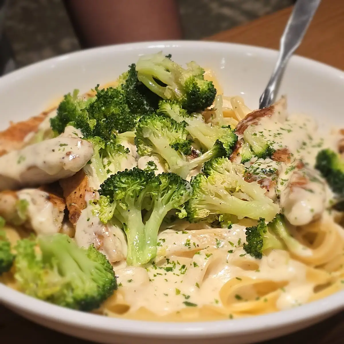 Pasta Alfredo Grilled Chicken