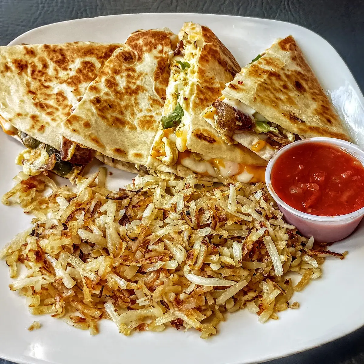 Eggs and Cheese Quesadilla