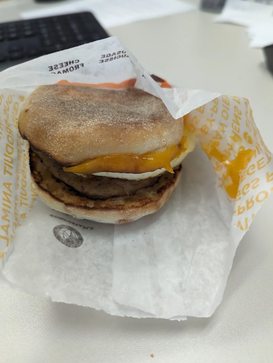 Breakfast Sandwich, A&W Canada