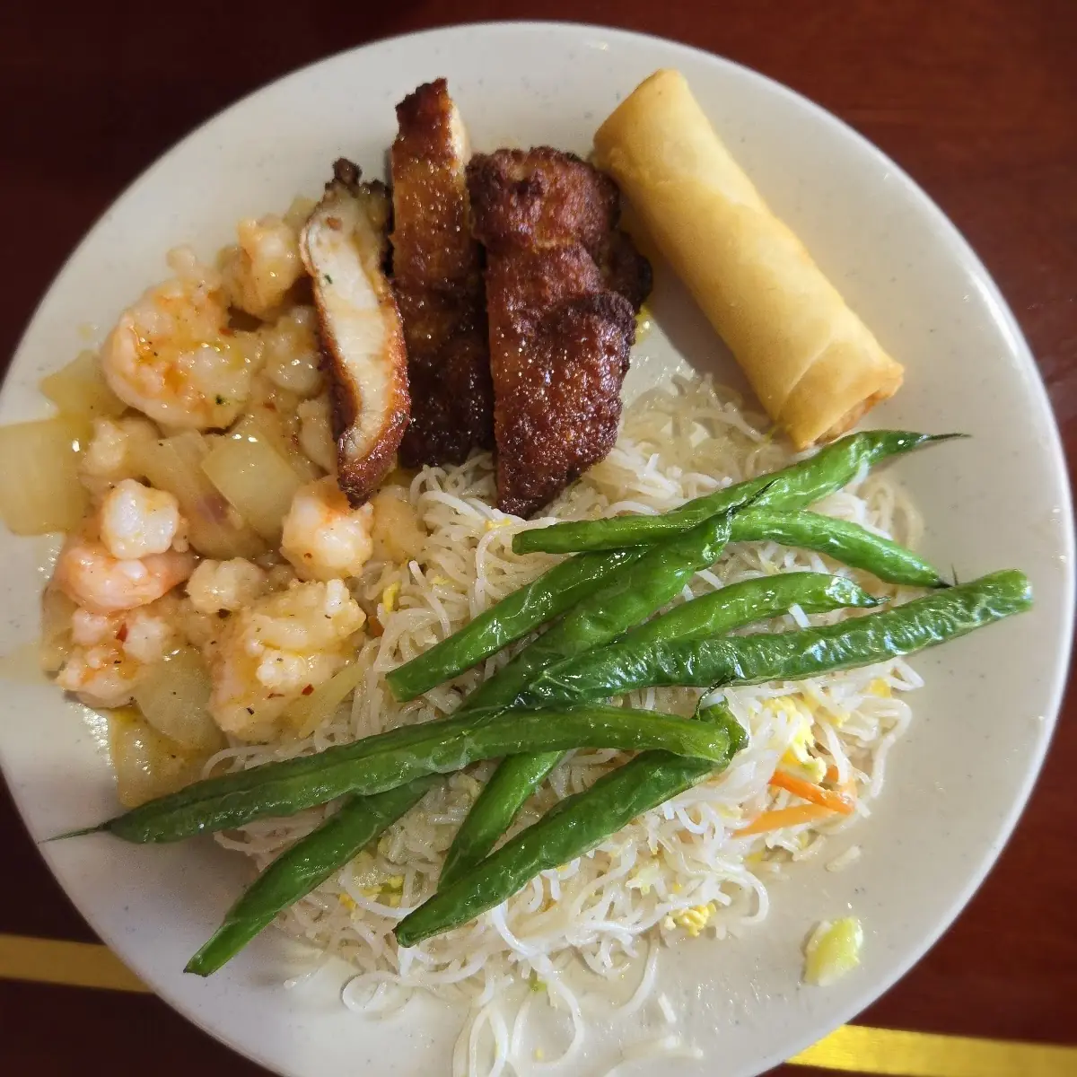 Mai Fun Vegetable Egg Roll Peanut Chicken Coconut Shrimp String Beans