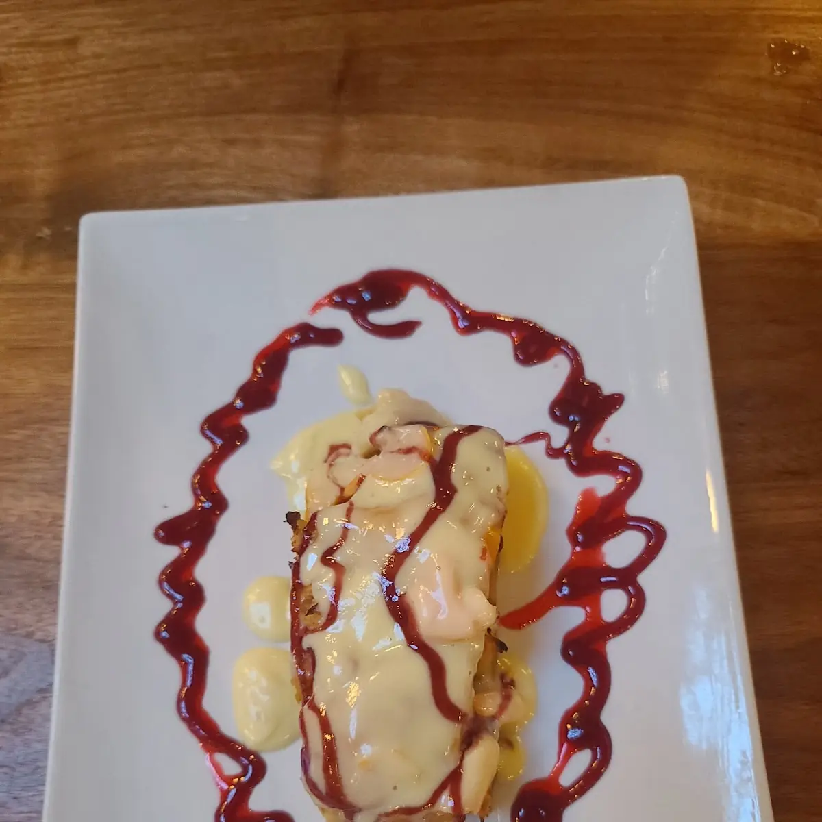 Mango Bread Pudding