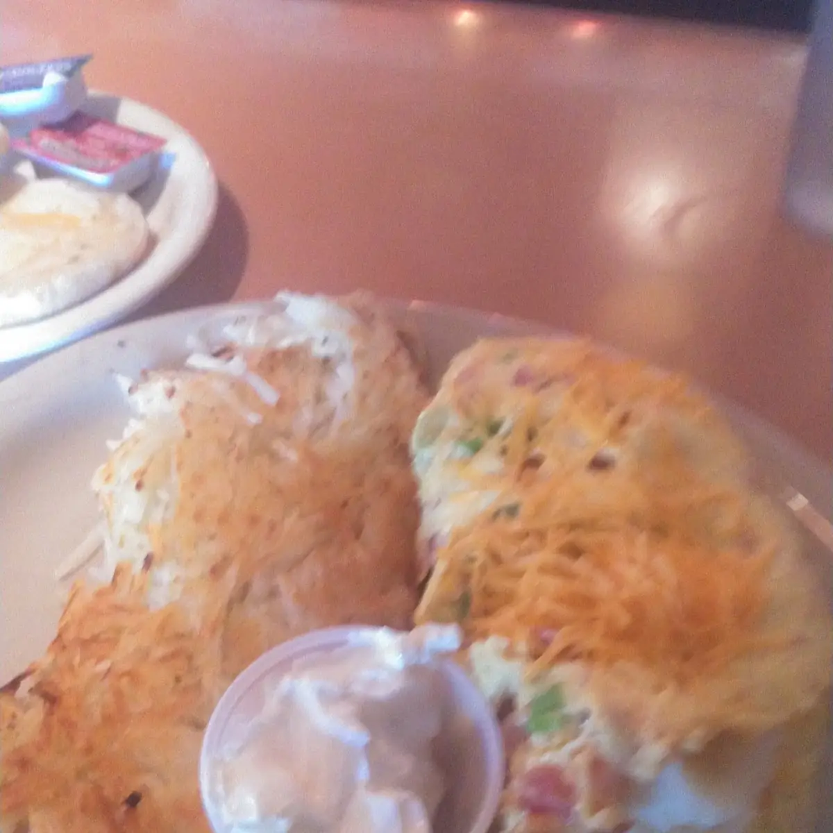 Mashed Potato Omelette