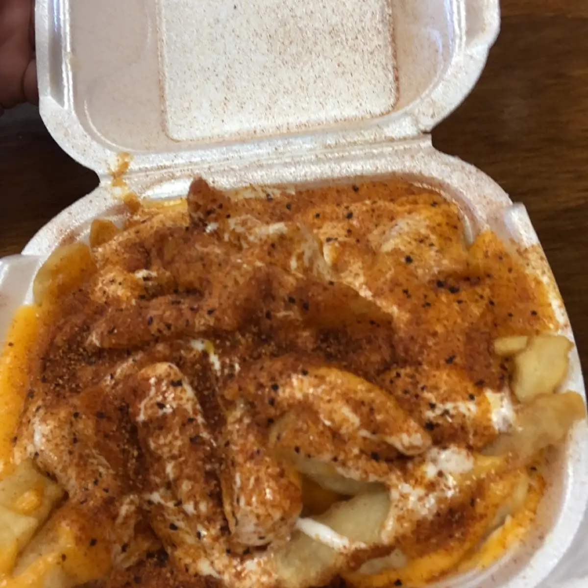 Cajun Ranvh Cheese Fries