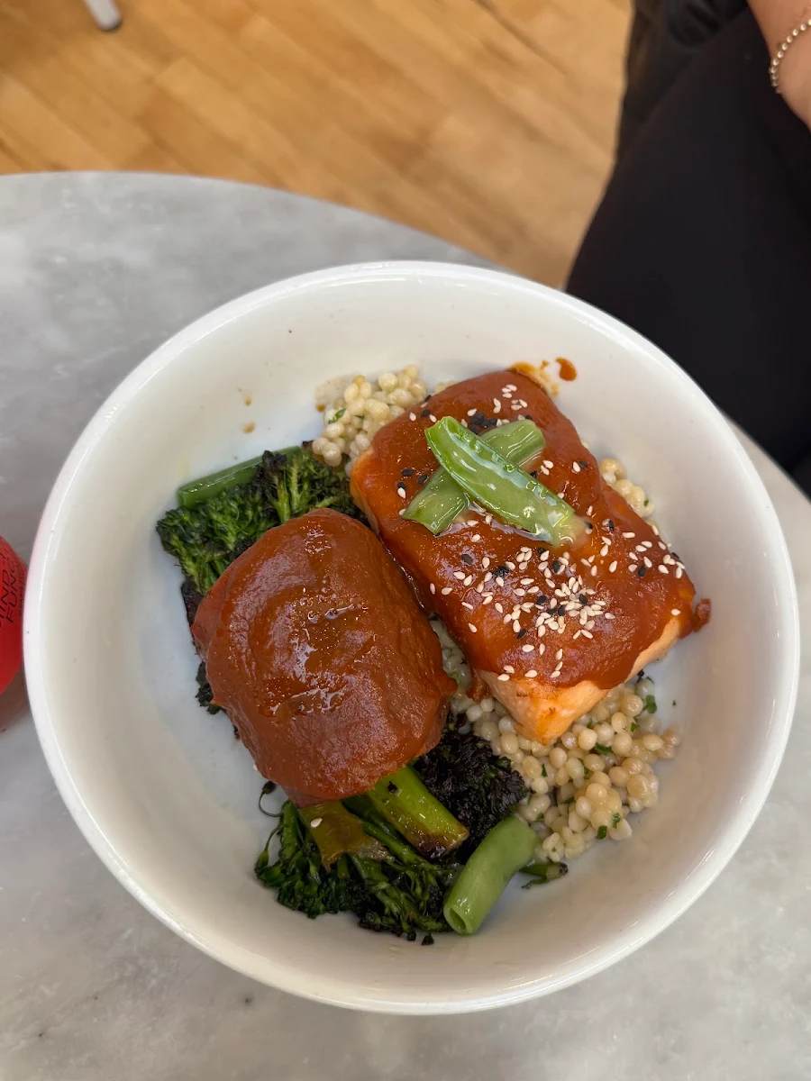 Miso Glazed Salmon Bowl