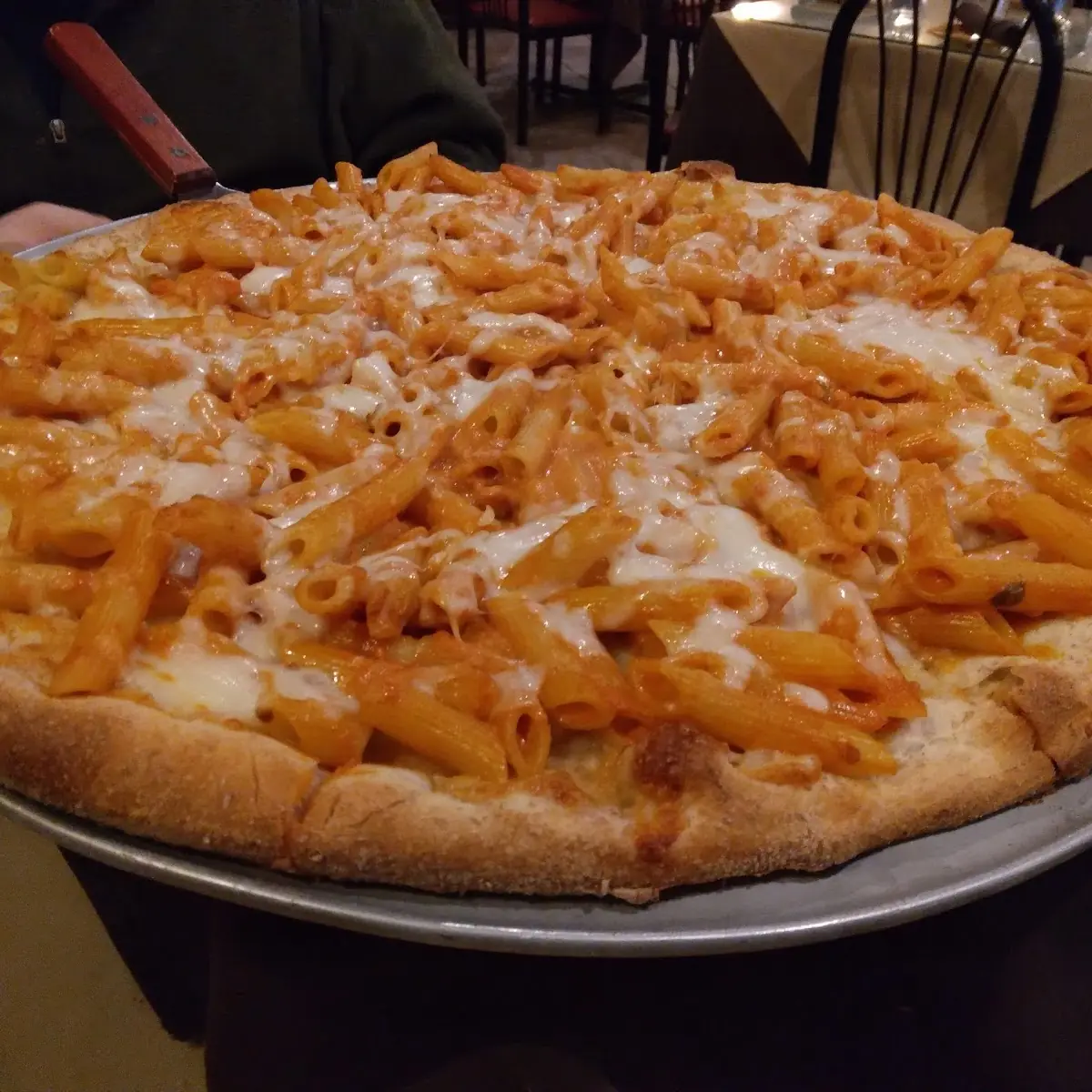 Baked Ziti Pizza