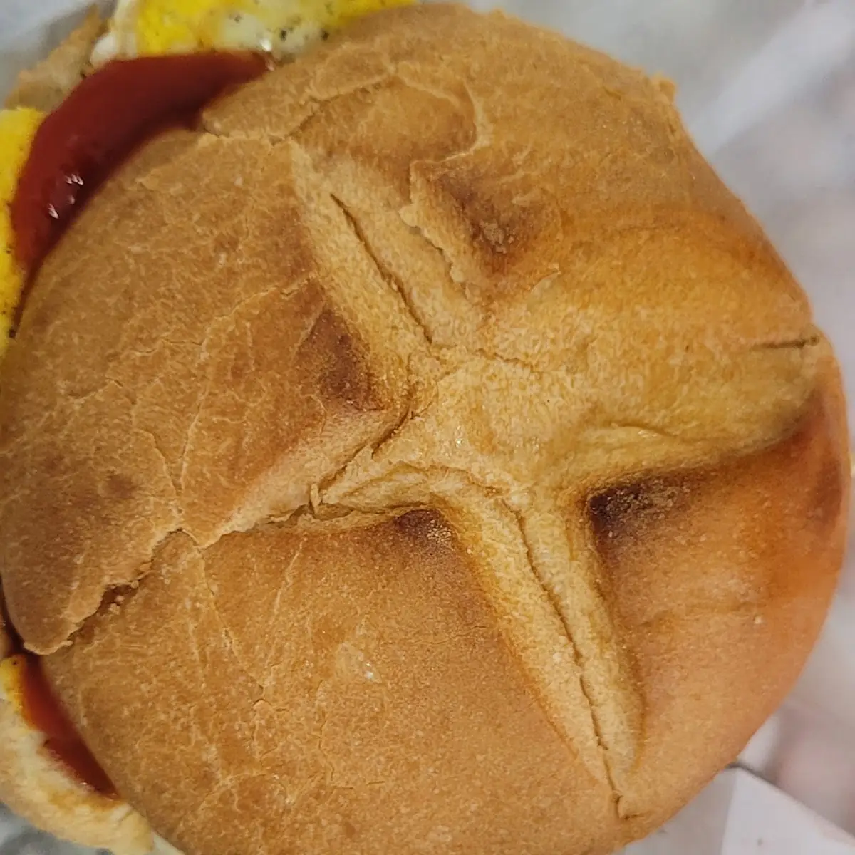 Sausage Egg and Cheese Breakfast Sandwich