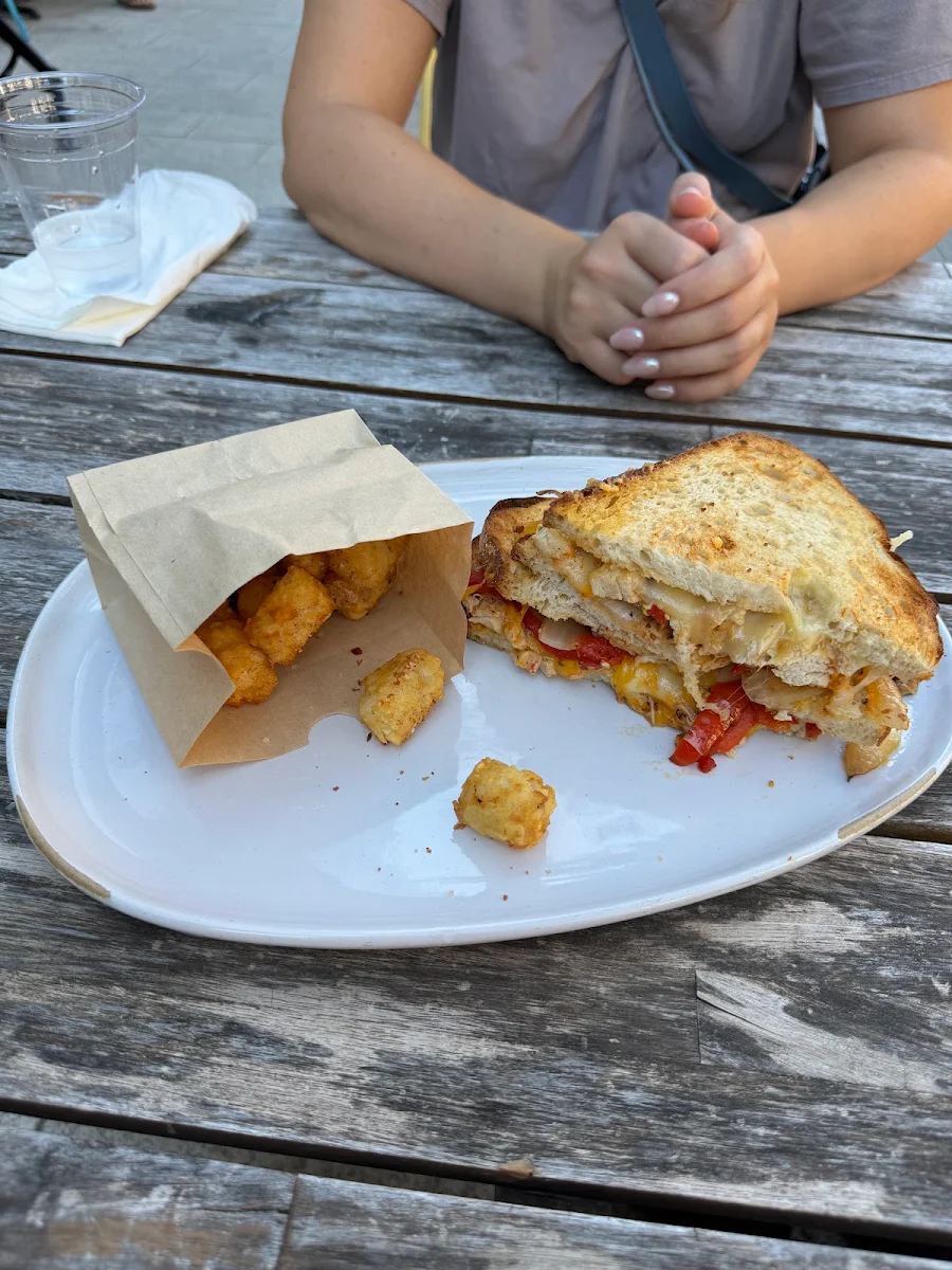 Scrambled Egg and Cheese Sammy