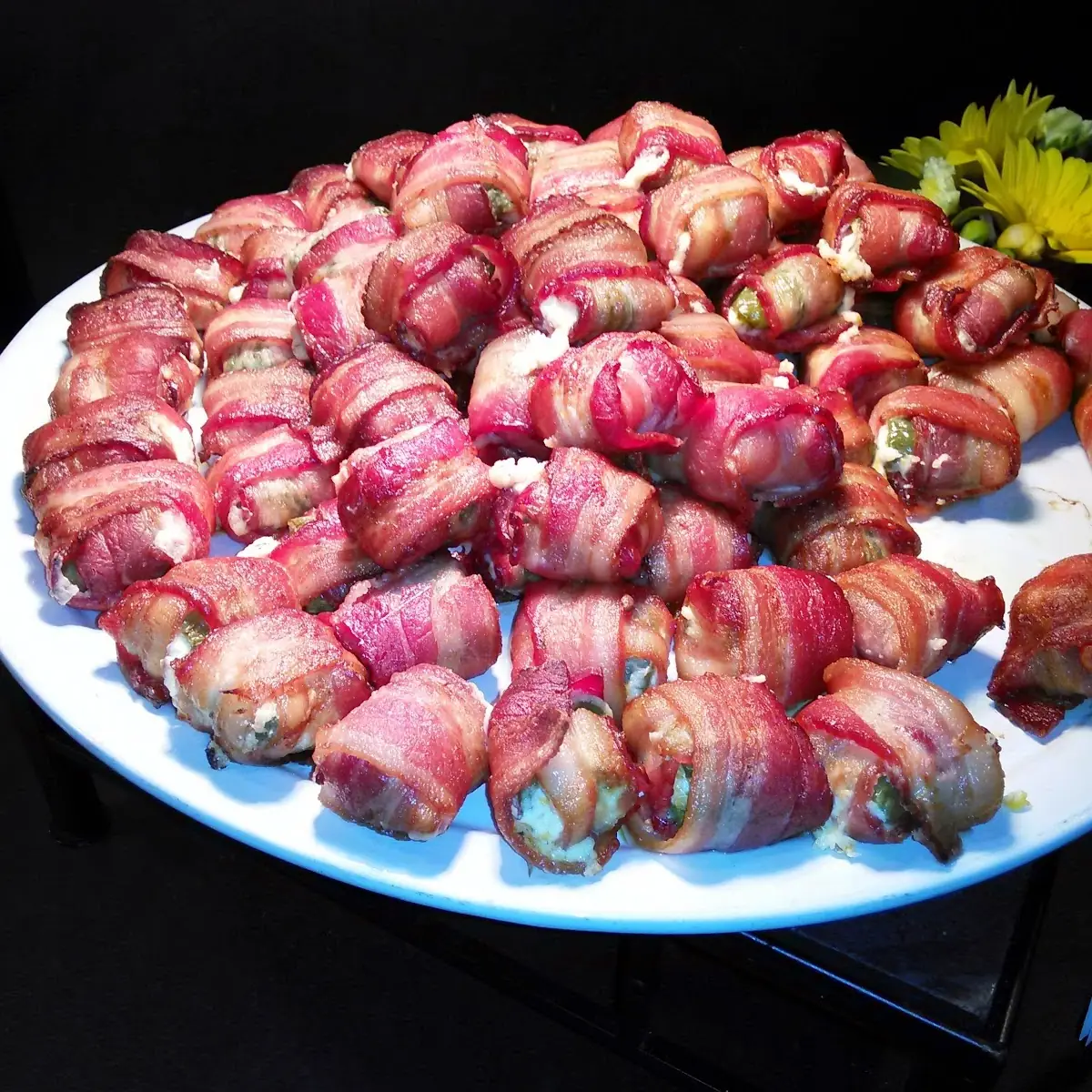 Bacon Wrapped Jalapeno Poppers