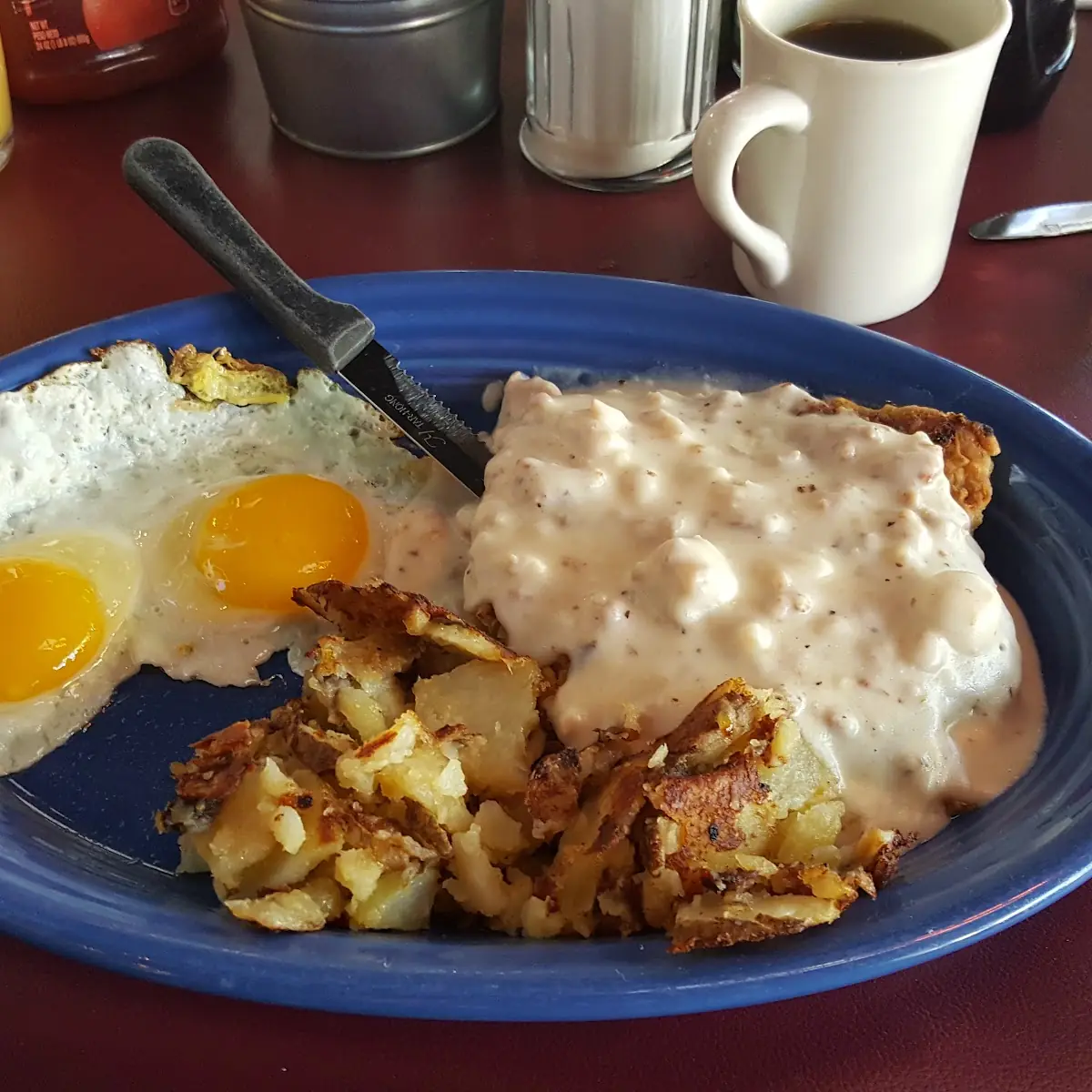 Chicken Fried Steak & Eggs