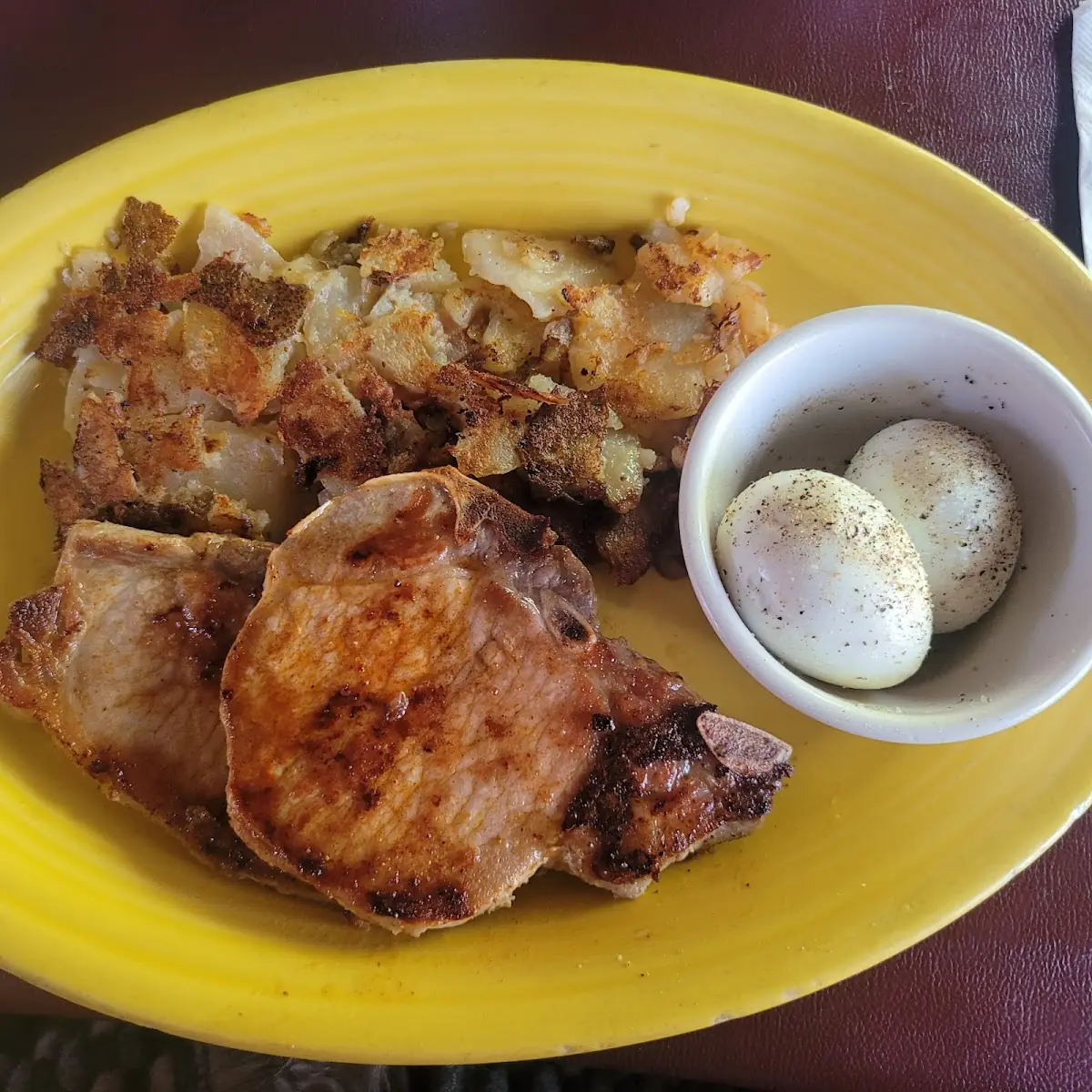 Pork Chops & Eggs