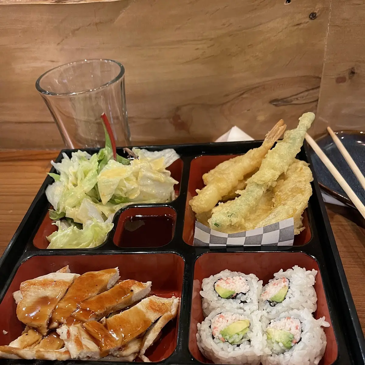 Salmon Bento