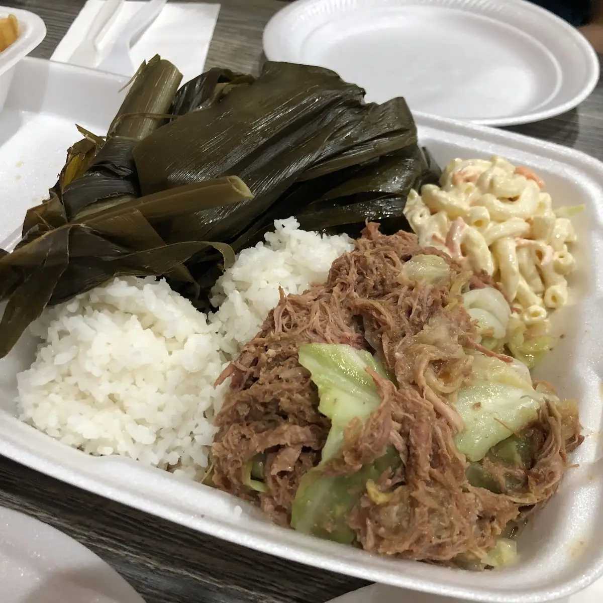 Kalua Pork & Lau Lau Combo