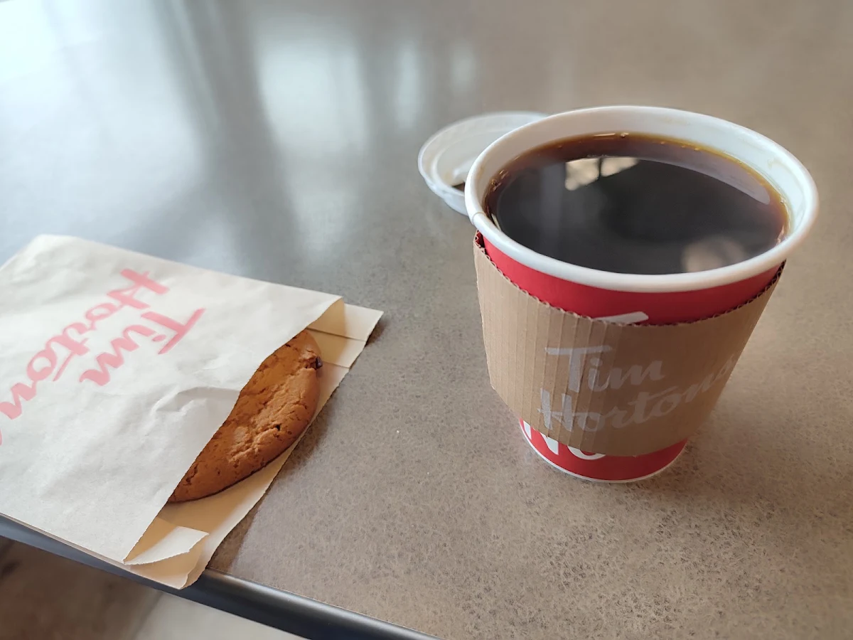 S Coffee with Chocolate Cookie